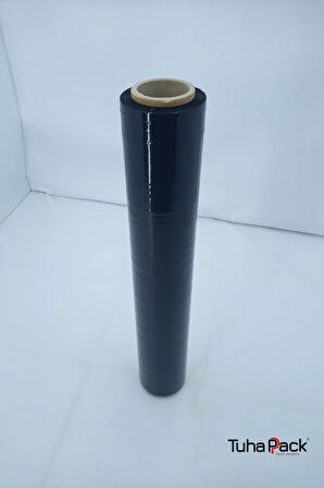 Streç Film 50cm X 250m 1 Adet, Siyah, 23 Mikron, 2000 Gr, Dayanıklı Eşya Ve Koli Streci