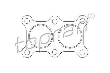 Topran 108180001 Egzoz Boğaz Contası Golf IV-Bora-A3-Toledo 1.6 1997-2004 Akl-Aeh 1J0253115D