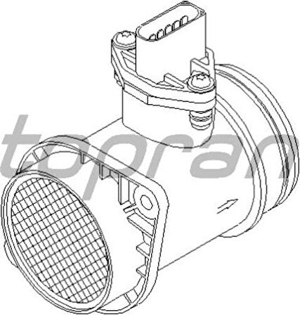 Topran 108719001 755 Hava Kütle Ölçer Debimetre Caddy 99-02-Passat 96-05-Polo Classic 96-01 1.9 TDI 28906461