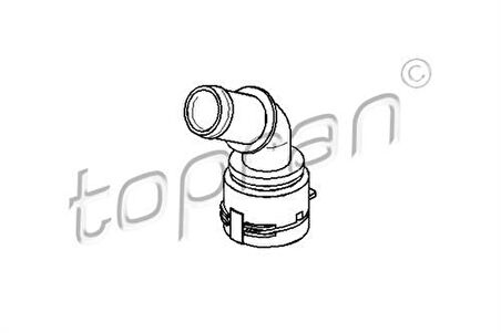 Topran 111234001 Termostat Yuvası Flansı Bora-Caddy III-Golf IV-A3-Leon-Toledo-Octavia 1.6-1.8-1.9 1J0122291D