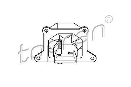 Topran 201398001 755 Motor Takozu Sağ Corsa B-Combo B 684327