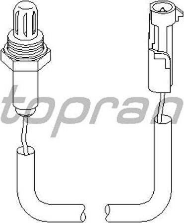 Topran 201758001 885 Oksijen Sensörü Astra F-Corsa B-Tigra-Vectra A-B-1.4-1.6-Accent 1.3I-1.5 I 12V 855333