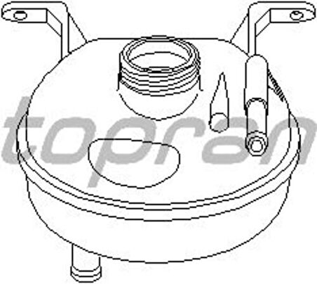 Topran 202251001 755 Genleşme Kavonozu Combo 94-01-Corsa B 93-00 1.2-1.4 1304603
