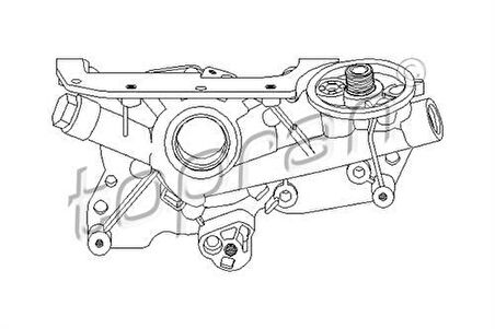 Topran 205586001 755 Yağ Pompası Astra F-Vectra A 1.6-1.8-2.0-Vectra B 1.6-Calibra A 2.0-Omega A 1.8-2.0-Omega B 2.0 646042