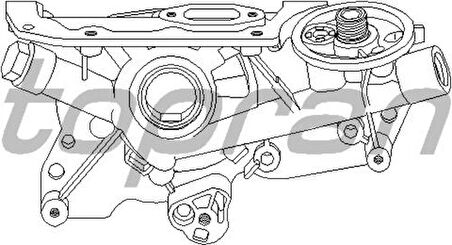 Topran 206534001 756 Yağ Pompası Astra F-G-Omega B-Vectra B-Zafira 1.8-2.0 ie 16V X20XEV-X20XER-C20Sel 646067