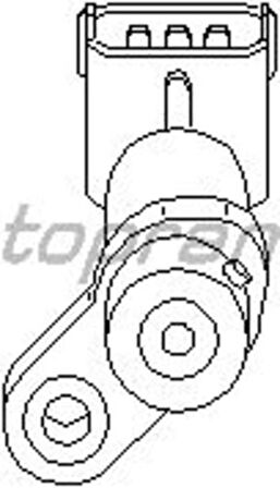 Topran 207419002 466 Eksantrik Mil Sensörü Astra G-Astra H-Zafira 1.6 6238282
