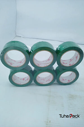 Yeşil Koli Bandı 45mm x 100m (72 Adet) - Güçlü Yapışkanlı Koli Bandı