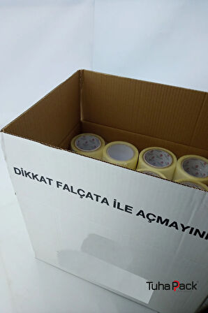 Koli Bandı 70mm X 100m Hotmelt Şeffaf (48 ADET) - Güçlü Yapışkanlı Koli Bandı