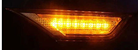 Honda Civic Fc5 2016-2020 Çamurluk Sinyali Turuncu