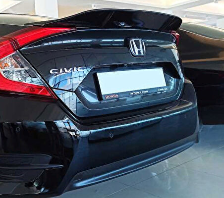 Honda Civic Fc5 2016-2020 Dto Model Spoiler (Parlak Siyah)