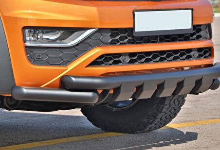 Mitsubishi L200 2015+ sonrası Siyah Shark Ön Koruma AQM4WD