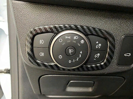 Ford Focus 2019+ Kontrol Panel Kaplama Karbon (ABS)