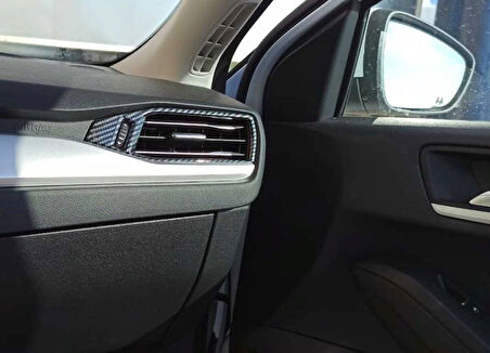 Ford Focus 2019+ Menfez Kaplama Karbon 2 Parça (abs)