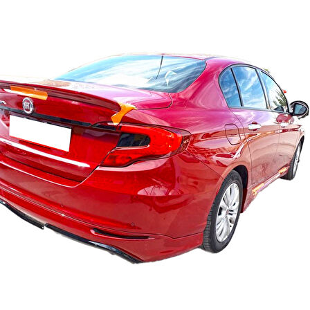 Fiat Egea 2015 - 2021 Spoiler Plastik Boyasız