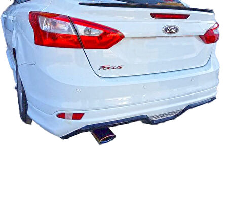 Ford Focus 3 Sedan 2011 - 2018 Sport Arka Ek Plastik Boyasız