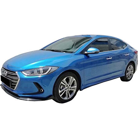 Hyundai Elantra 2016 - 18 Custom Marşpiyel Plastik Boyasız