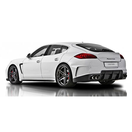 Porsche Panamera 970 2010 - 17 Uyumlu Vorsteiner Spoiler (frp) Boyasız