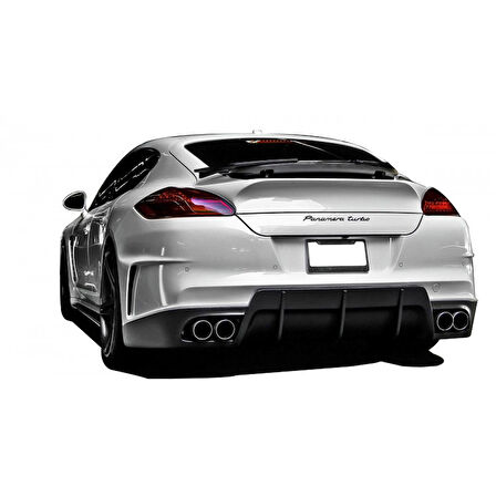 Porsche Panamera 970 2010 - 17 Uyumlu Vorsteiner Spoiler (frp) Boyasız