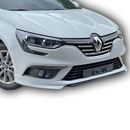 Renault Megane 4 2016 - 2021 Ön Ek Plastik Boyasız