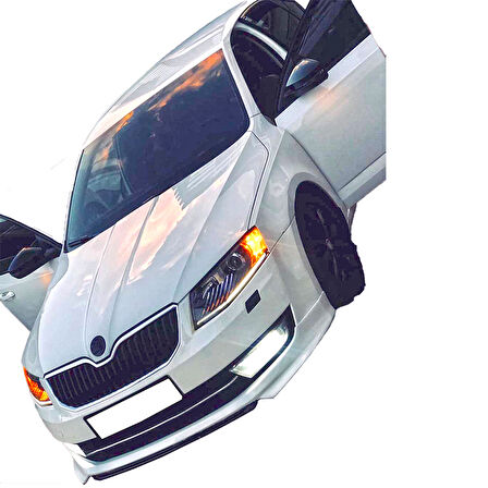 Skoda Octavia Mk3 2013 - 2017 Ön Ek Plastik Boyasız
