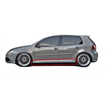 Volkswagen Golf 6 2009 - 12 Gti Marşpiyel Plastik Boyasız