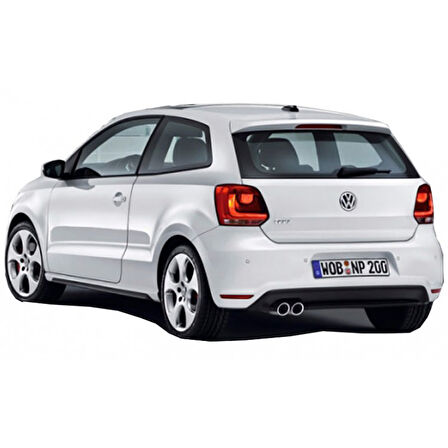 Volkswagen Polo 2010 - 17 Gti Marşpiyel Plastik Boyasız