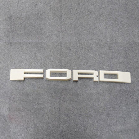 Ford Panjur Yazısı Beyaz