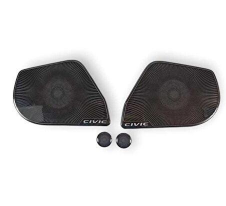 Honda Civic Fc5 Hoparlör Kaplama Siyah