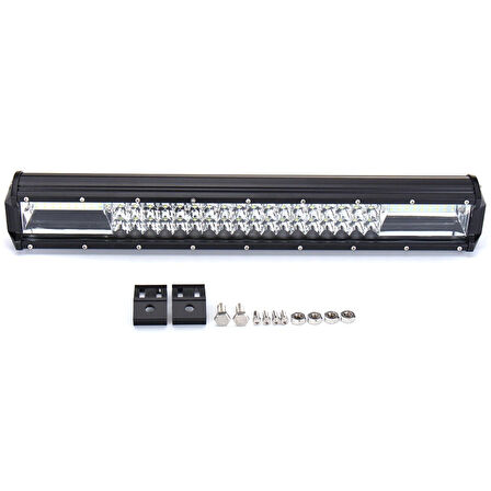 648W 112cm Düz Üniversal Yayıcı Delici Sis Lambası Led Bar