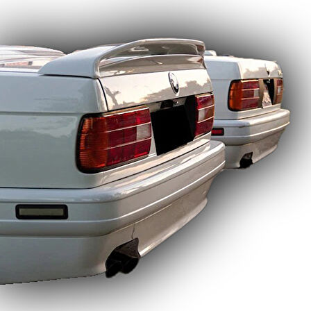 Bmw E30 Çift Katlı Spoiler Boyalı