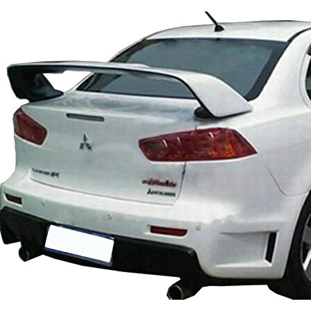 Mitsubishi Lancer Köpek Balığı Evo Spoiler Boyalı