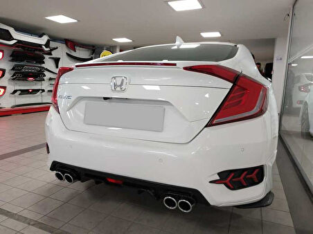 Honda Civic 2016-2021 Fc5 Led Spoiler