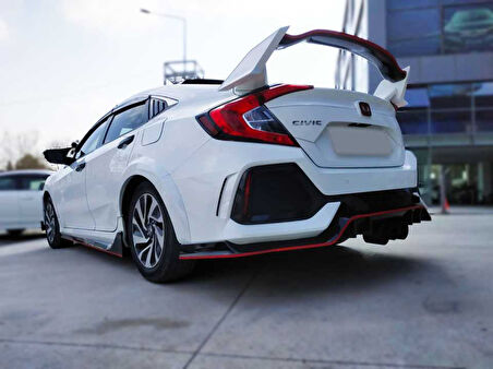 Honda Civic Fc5 2016-2020 Type R Spoiler Boyasız