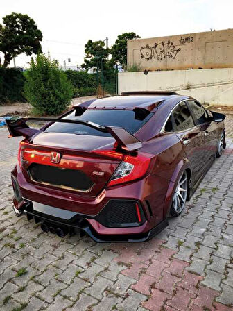 Honda Civic Fc5 2016-2020 Type R Spoiler Boyasız