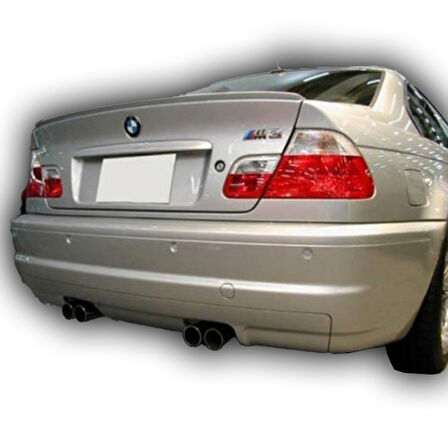 Bmw E46 Çift Kapı M3 Spoiler Boyasız