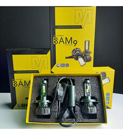 H1 BAM9 Mach Led Xenon Beyaz 12V / 50W / 10800 Lumens