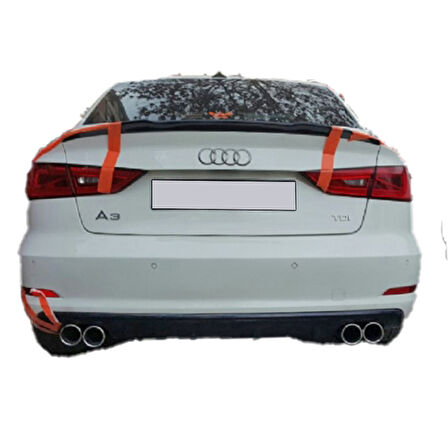 Audi A3 2015 Sedan Anatomik Spoiler Boyasız