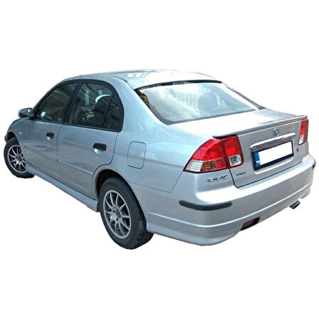 Honda Civic 2002-2006 Sedan Cam Üstü Spoiler Boyasız