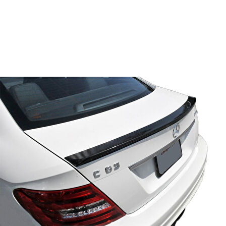 Mercedes W204 C Serisi Uyumlu Coupe Spoiler Boyasız