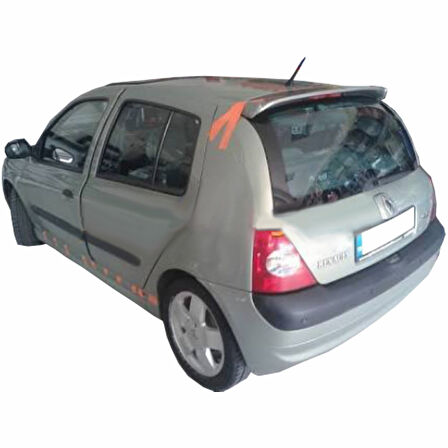 Renault Clio 2 HB Spoiler Boyasız