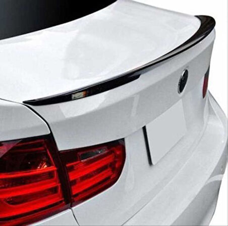 Bmw 3 Serisi F30 2012-2018 M Technic Hybrid Spoiler Parlak Siyah