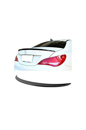 Mercedes W117 CLA 2013-2019 Uyumlu Spoiler Parlak Siyah