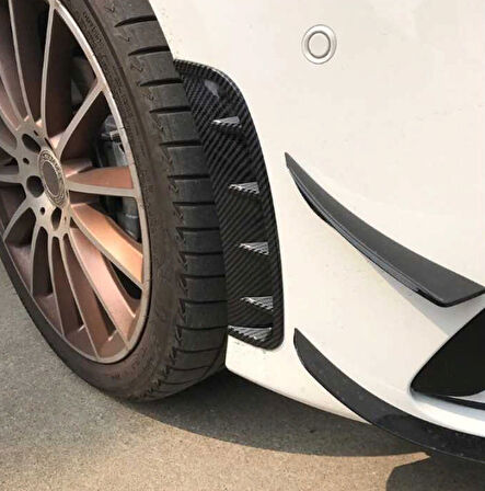 Mercedes W177 A Serisi 2019+ Uyumlu Ön Tampon Izgarası (Vent) - Karbon