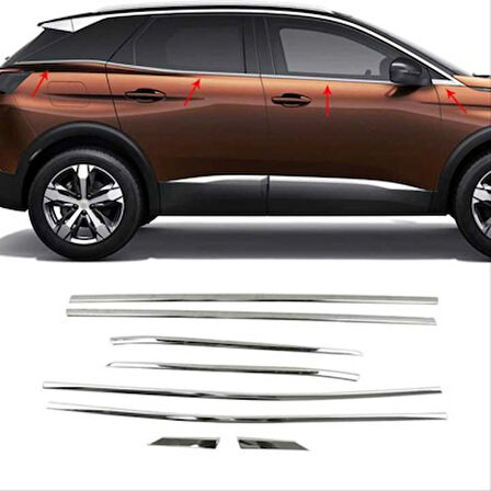 Peugeot 3008 2016-2019 Cam Nikelajı