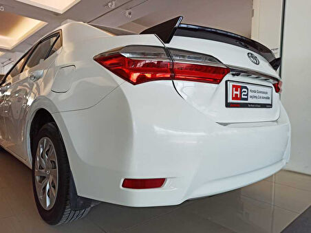 Toyota Corolla 2014-2018 Spoiler-Trd Geniş Kenar (Piano Black)