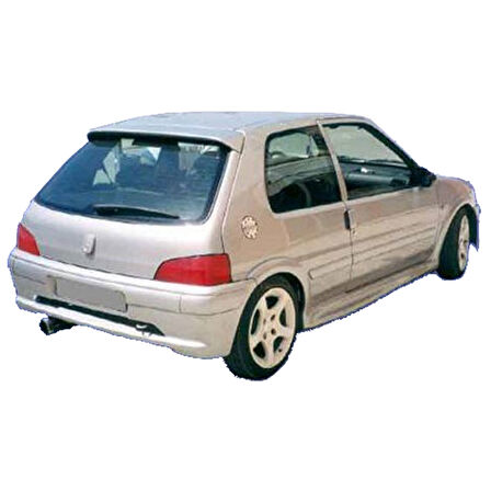 Peugeot 106 Işıksız Oem Spoiler Boyalı