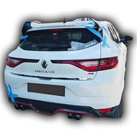 Renault Megane 4 HB Rs Spoiler Boyalı