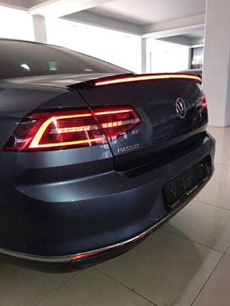 Volkswagen Passat Led Spoiler Parlak Siyah