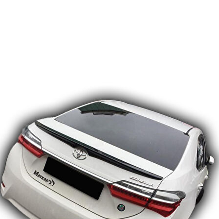 Toyota Corolla 2015 Yeni Kasa Anatomik Spoiler Boyalı