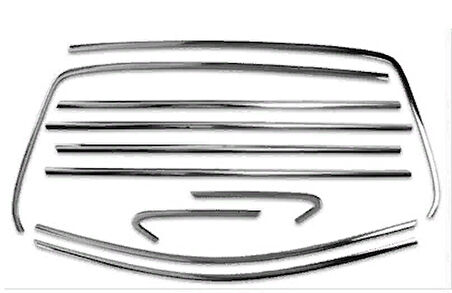 Volkswagen Golf 7 - 7.5 2013-2020 Cam Çerçeve Nikelajı